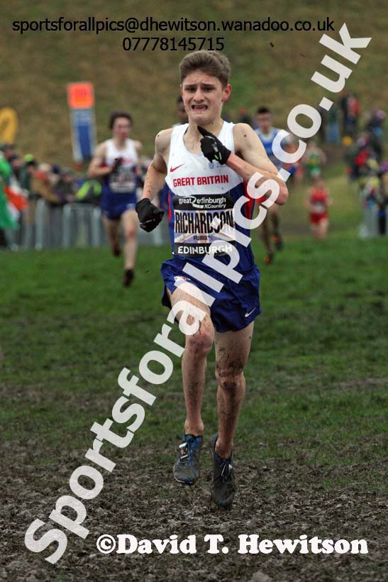 Junior mens Great Edinburgh Cross Country. Photo: David T. Hewitson/Sports for All Pics